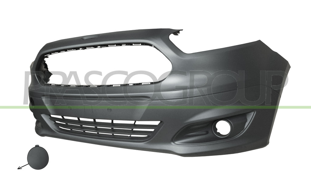 paraurti anteriore parzialmente con primer con sede fendi mod van combi ford transit tourneo courier c4a 2014 2018 fd6401011