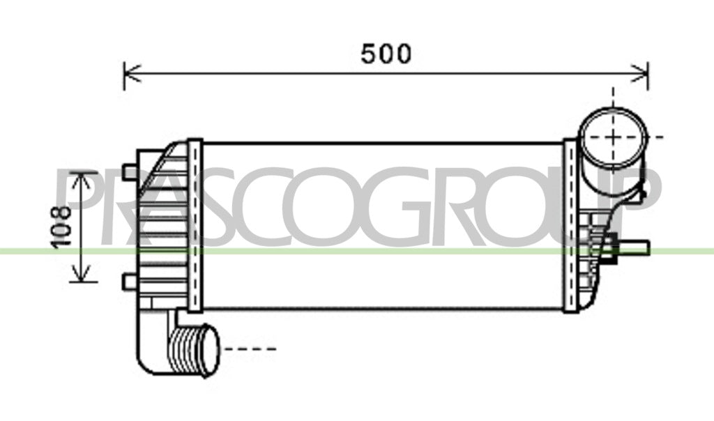 intercooler ford c max 2010 2015 fd719n004