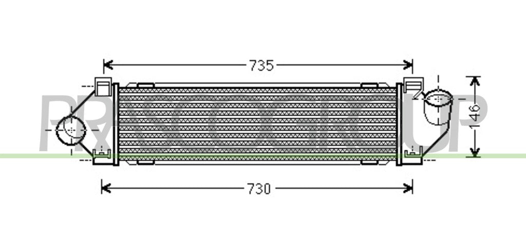 intercooler ford s max 2006 2010 fd730n003
