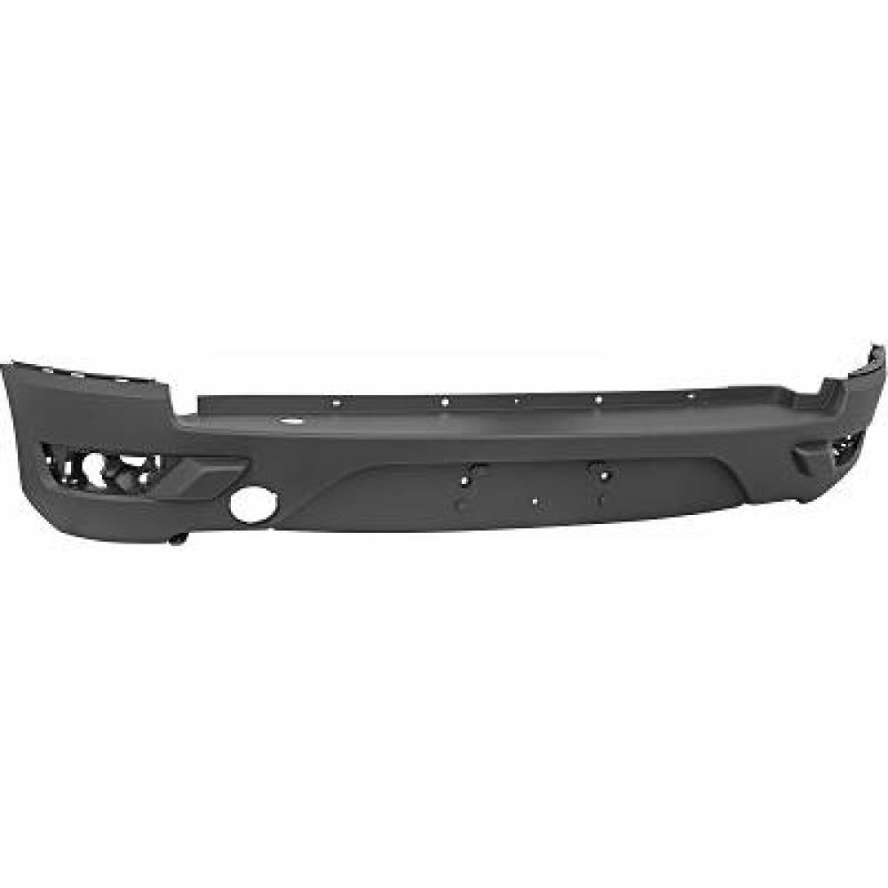 paraurti posteriore nero goffrato con tracce pdc ford ecosport 2013 2017 fd7501051