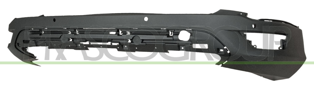 paraurti posteriore nero goffrato con fori pdc supporti ford kuga 2013 2016 fd8041061