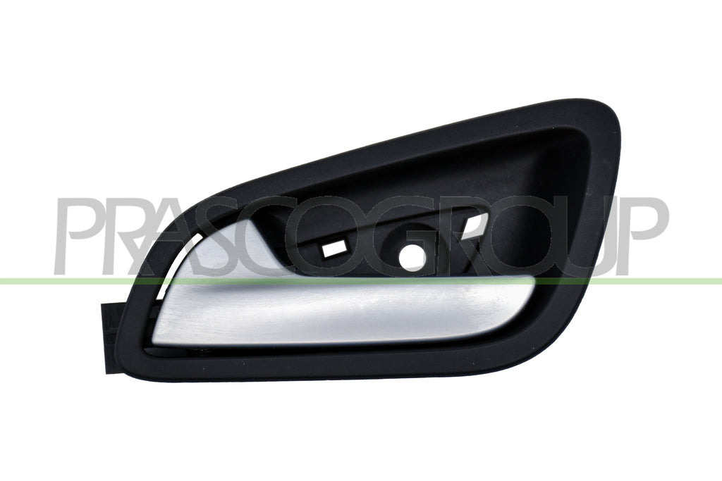 maniglia posteriore sinistra interna con leva satinata argento mostrina nera ford kuga 2013 2016 fd8048502