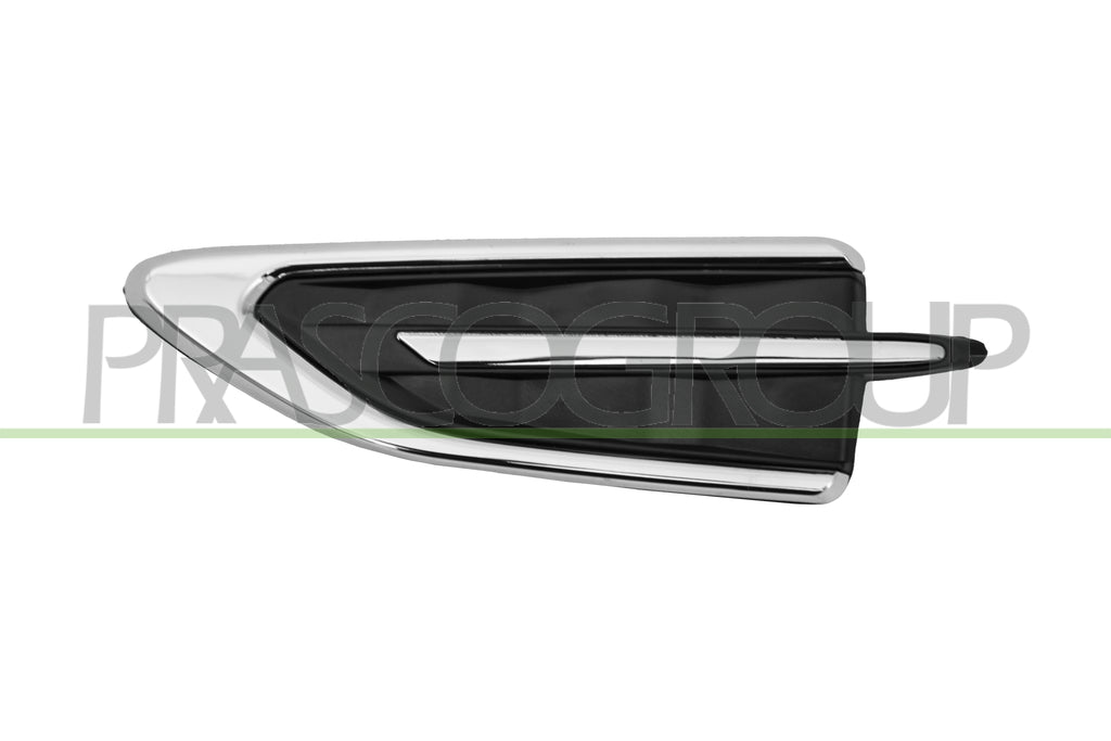 griglia parafango anteriore sinistro nera con modanatura cromata ford kuga 2016 2019 fd8061404
