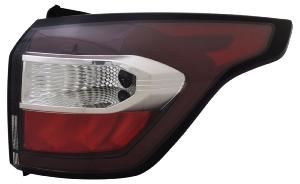 fanale posteriore destro esterno con portalampad nero led ford kuga 2016 2019 fd8064063