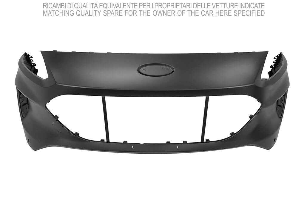 paraurti anteriore con primer con fori pdc e park assist supporti con fori parafanghini ford kuga 2019 2024 fd8081021