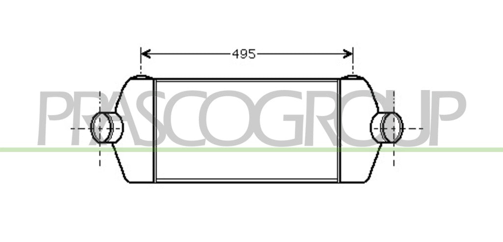 intercooler ford transit 2006 2013 fd912n001
