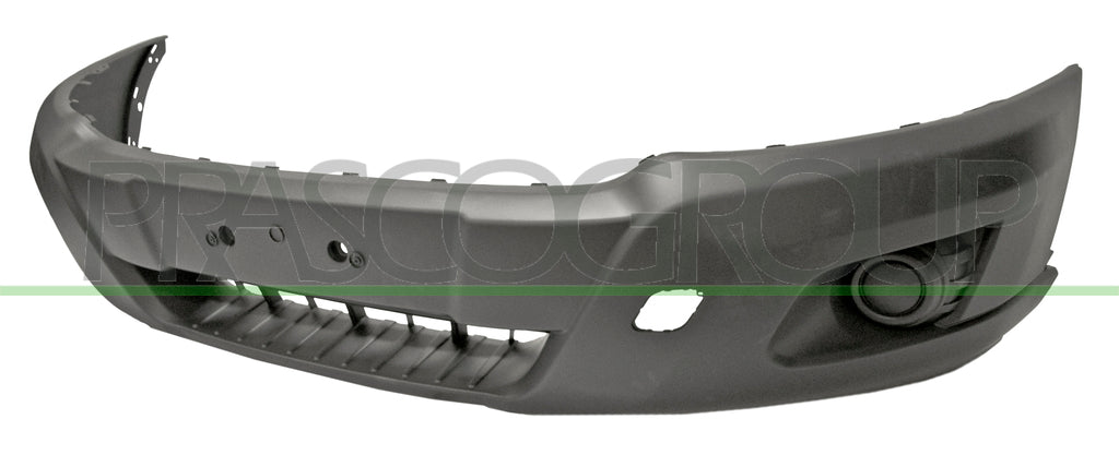 paraurti anteriore inferiore grigio scuro goffrato con tracce pdc con predisposizione fendi ford transit ttg 2014 2019 fd9131001