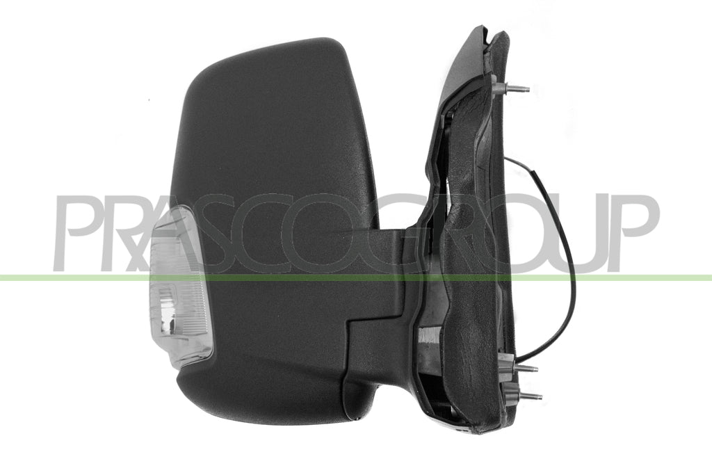 retrovisore destro elettrico nero termico con fanale bianco chiudibile braccio corto convesso 8 pins ford transit ttg 2014 2019 fd9137223