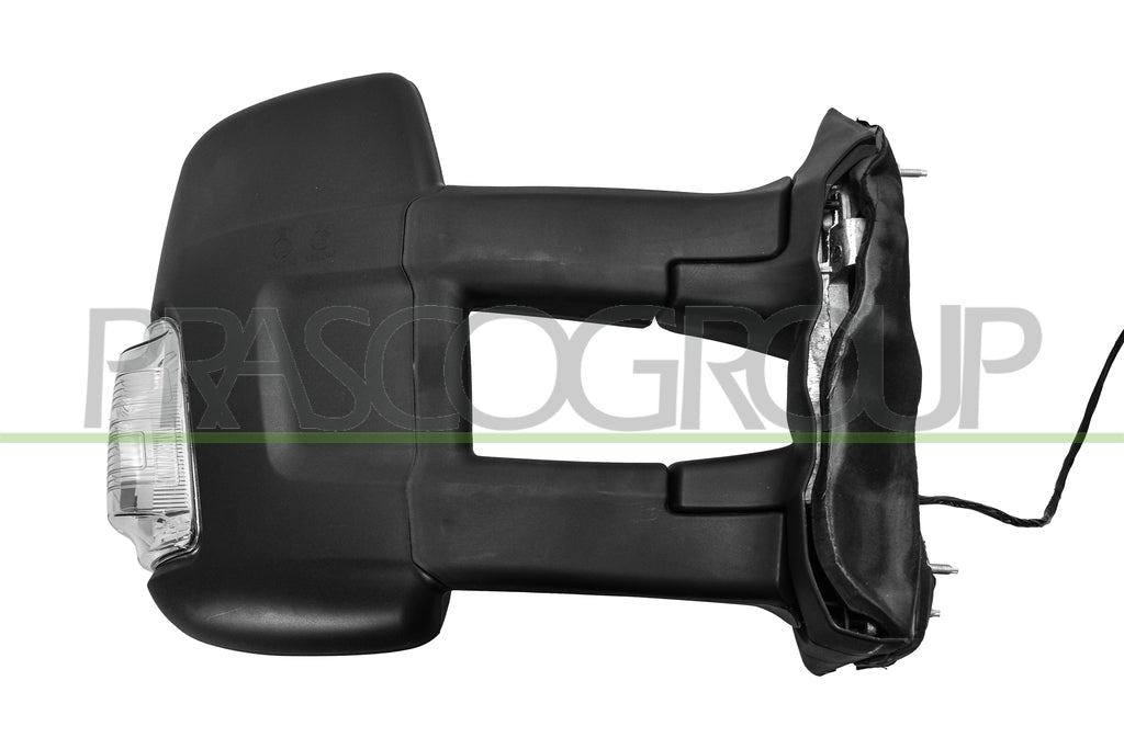 retrovisore destro elettrico nero termico con fanale bianco braccio medio convesso 6 pins ford transit ttg 2014 2019 fd9137313