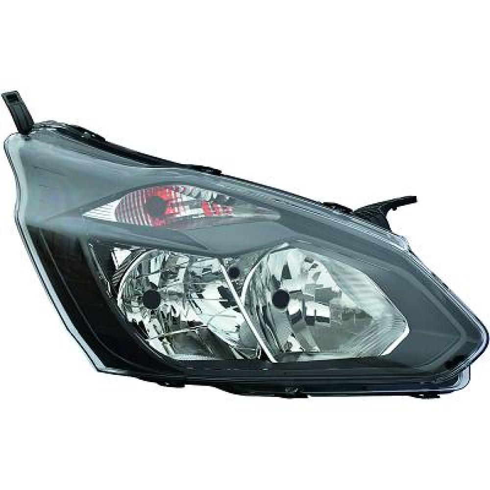 proiettore destro h7 h15 elettrico con motore nero ford transit tourneo custom ttf 2013 2018 fd9144903