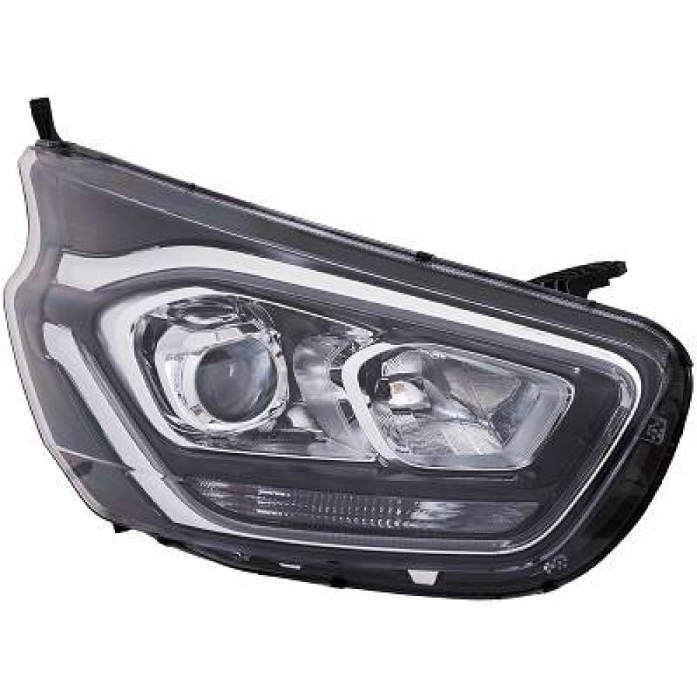proiettore destro elettrico con motore con luce diurna led ford transit tourneo custom ttf 2018 fd9164903