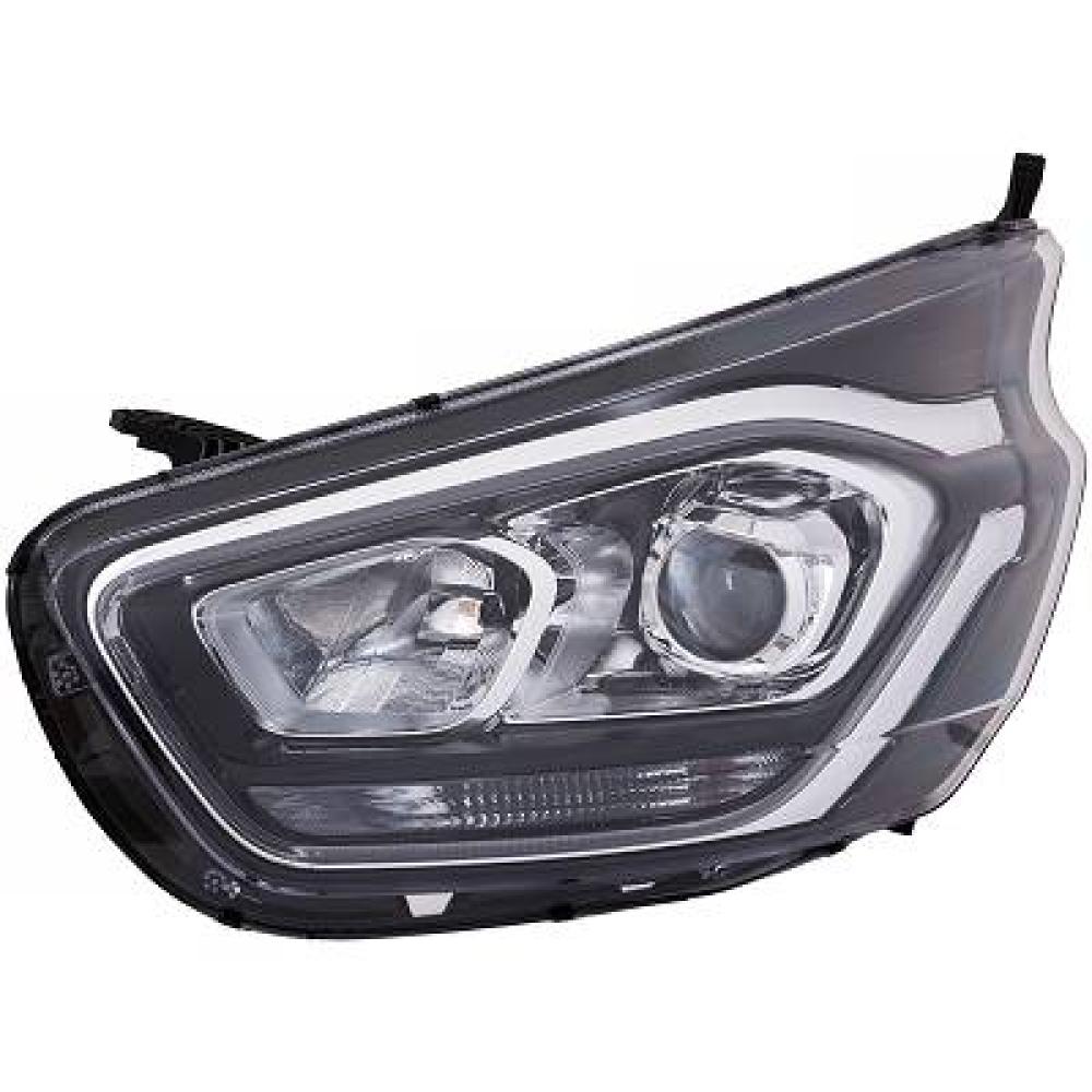 proiettore sinistro elettrico con motore con luce diurna led ford transit tourneo custom ttf 2018 fd9164904