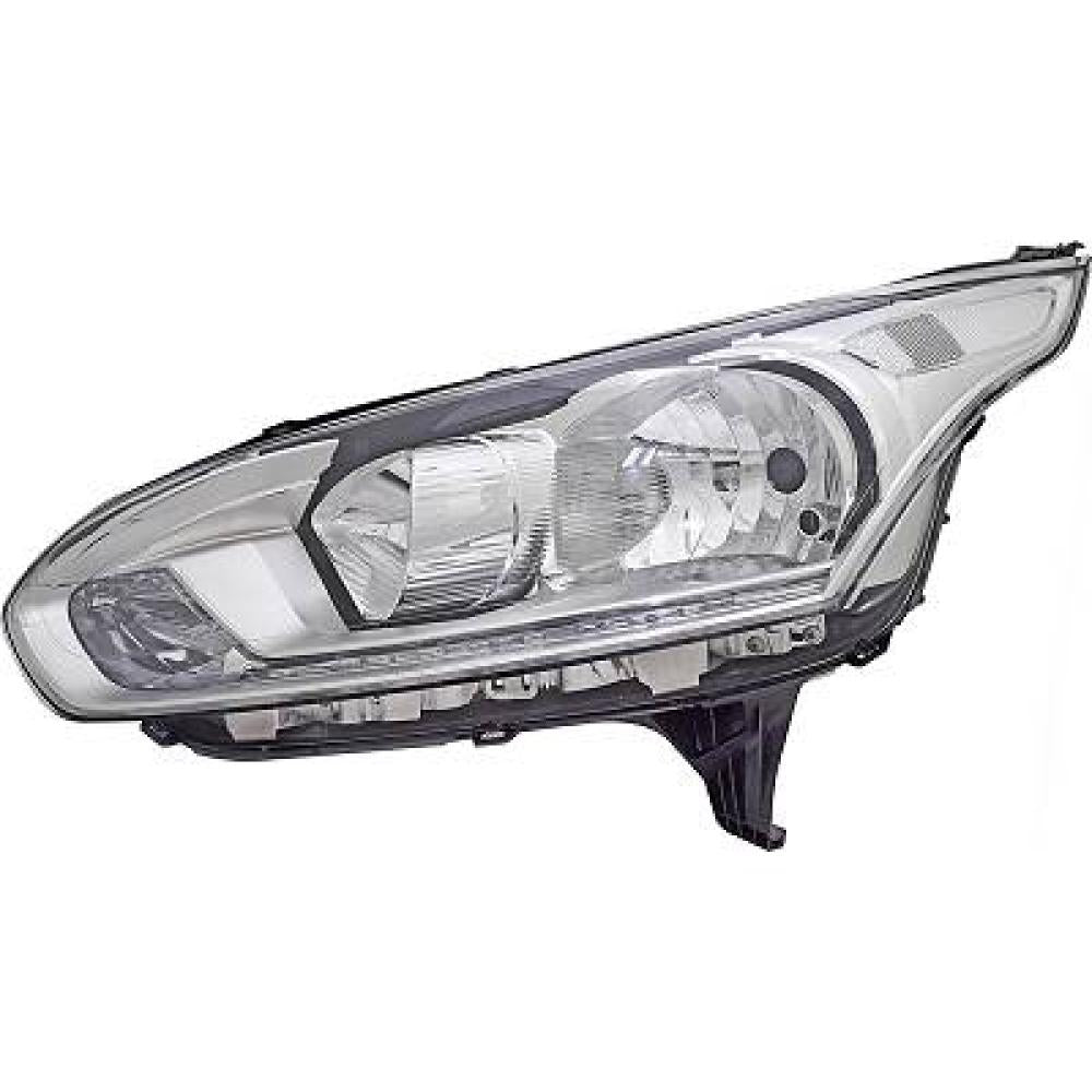 proiettore sinistro h7 h15 elettrico con motore cromato mod 15 ford transit tourneo connect chc 2014 2018 fd9364906