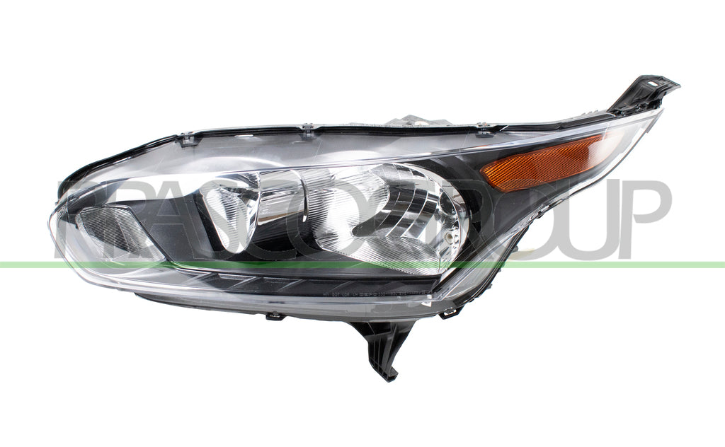 proiettore sinistro h7 h15 elettrico con motore nero fanale arancio ford transit tourneo connect chc 2014 2018 fd9364924