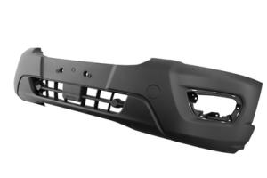 paraurti anteriore nero goffrato con tracce pdc ford transit 2019 fd9501001