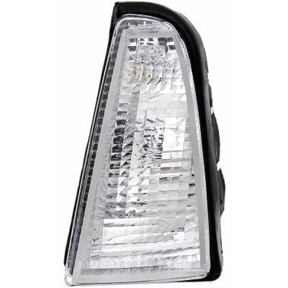 fanale anteriore sinistro bianco con portalampada fiat cinquecento 1992 1998 ft0174014