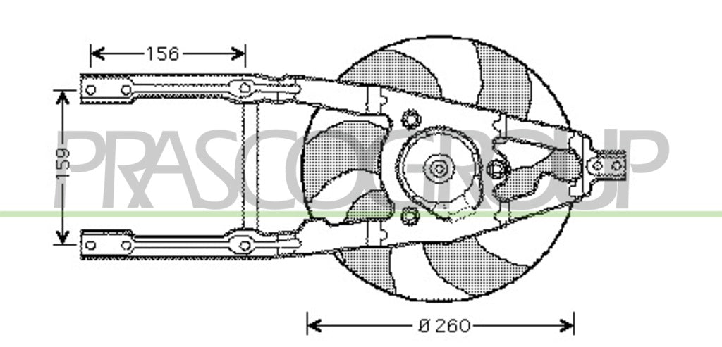 ventola fiat seicento 1998 2000 ft019f002