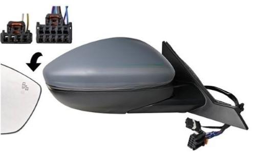 retrovisore destro elettrico con primer termico chiudibile con fanale con sonda con luce cortesia con blis convesso 14 pins fiat 600 2023 ft0217353