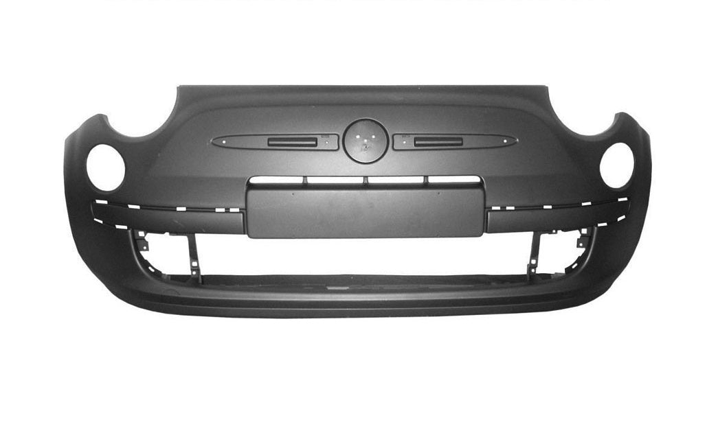 paraurti anteriore con primer con fori modanature fiat 500 2007 2015 ft0301031