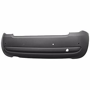 paraurti posteriore con primer con fori pdc supporti fiat 500 2007 2015 ft0301061