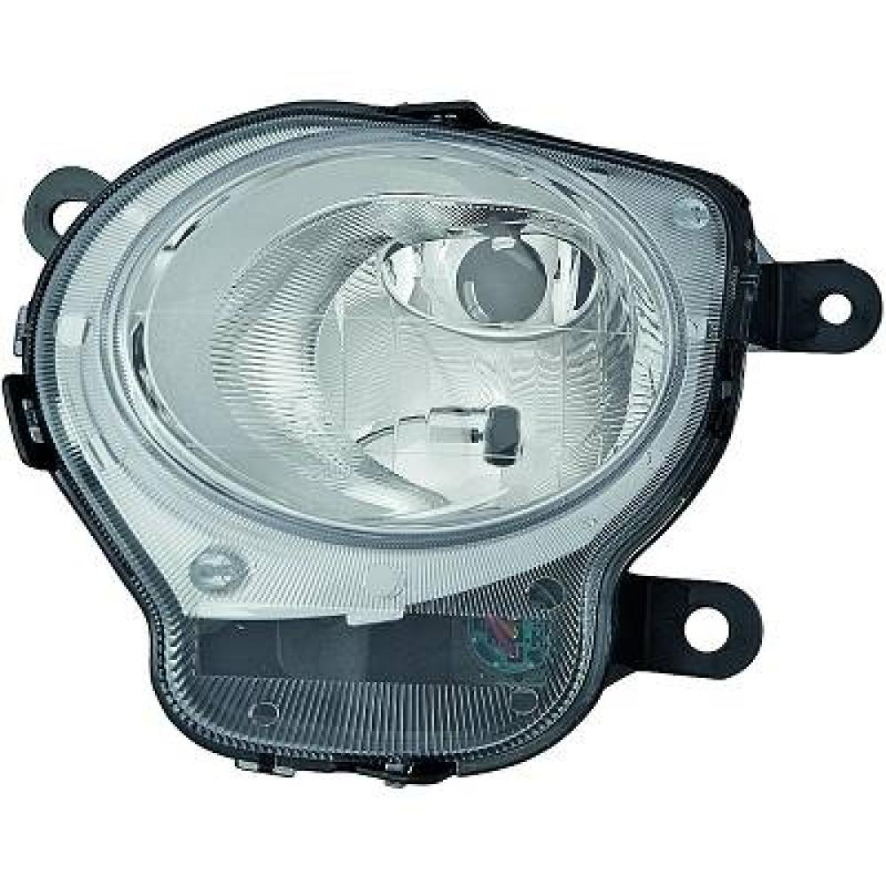 proiettore destro h1 manuale inferiore fiat 500 s 2012 2015 ft0304605