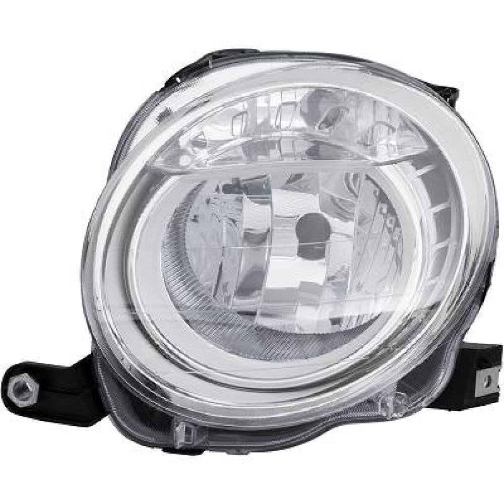 proiettore sinistro h7 elettrico con motore fiat 500 s 2012 2015 ft0304804