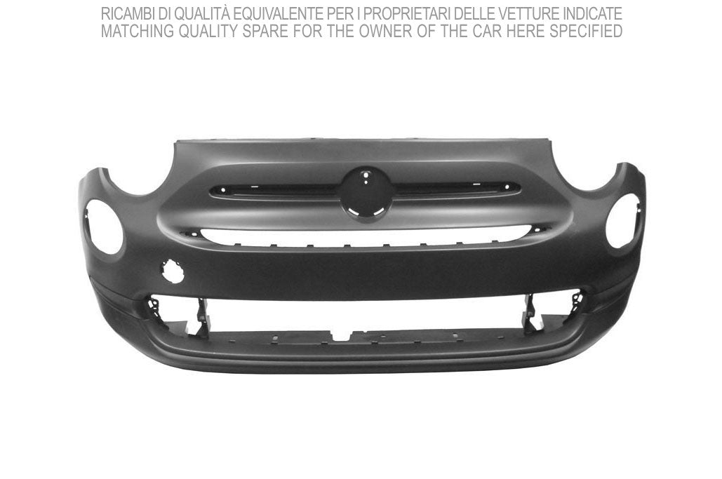 paraurti anteriore con primer mod pop fiat 500 2015 ft0321001