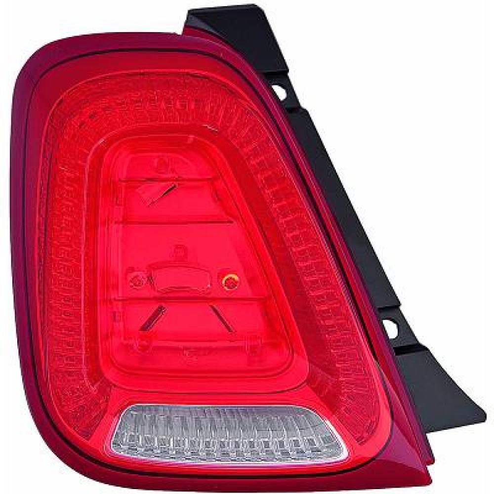 fanale posteriore destro senza portalampada mod cabrio fiat 500 2015 ft0324163