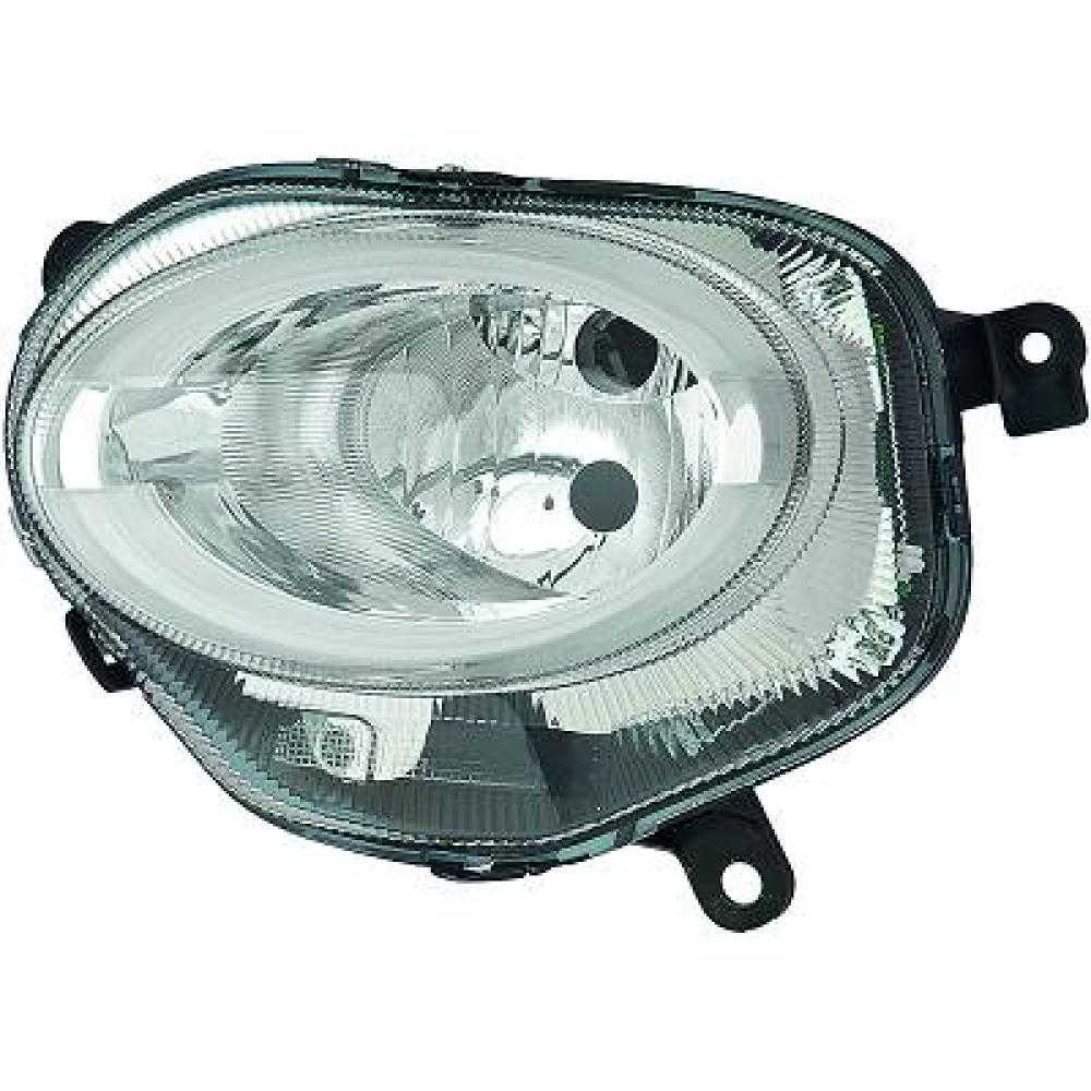 proiettore destro h7 w21w manuale led fiat 500 2015 ft0324603