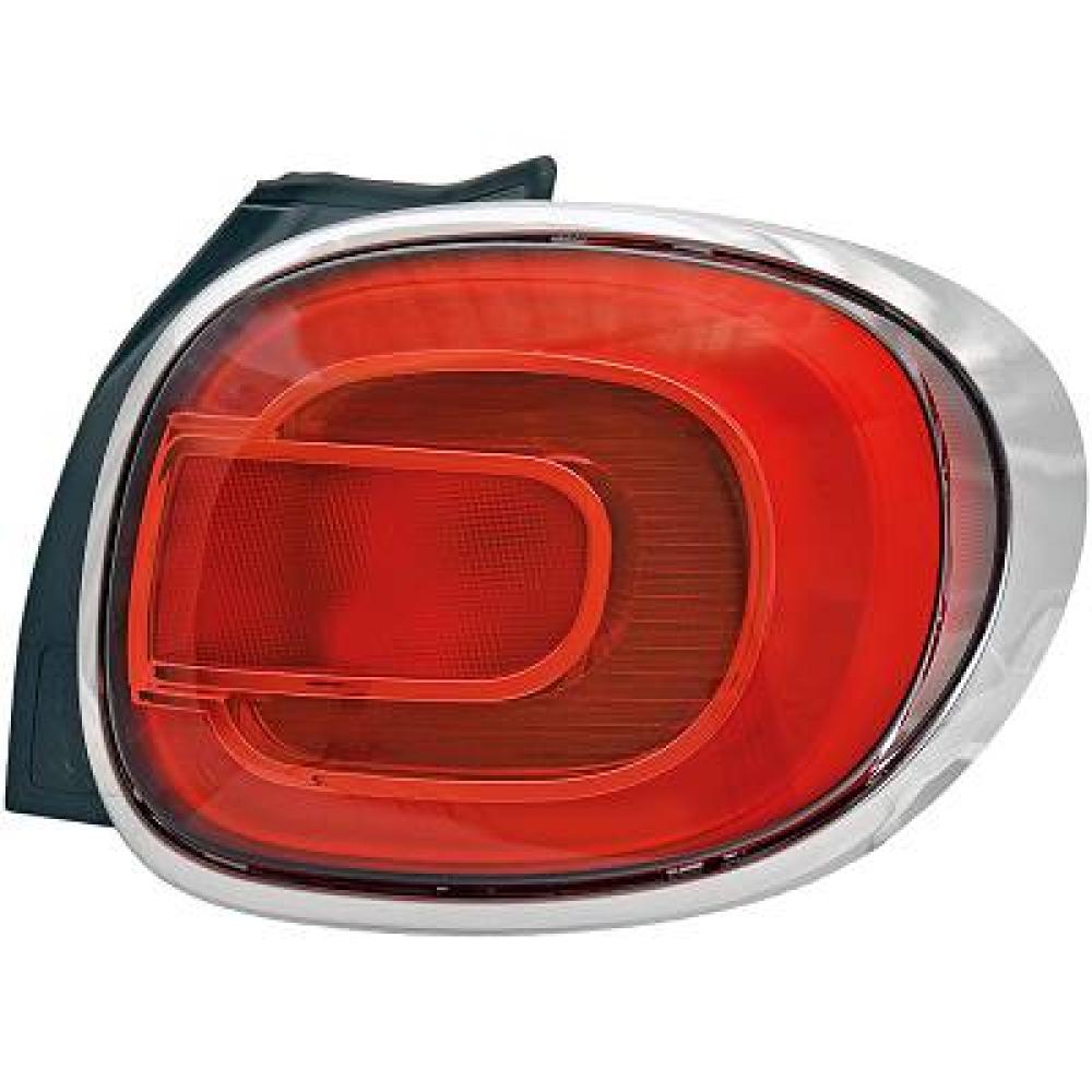fanale posteriore destro senza portalampad led fiat 500 l 2012 2017 ft0404153