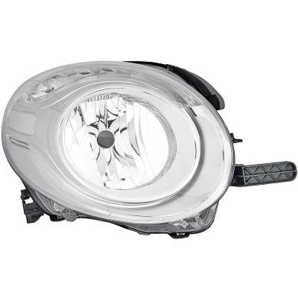 proiettore sinistro superiore mod h7 elettrico con motore fiat 500 l trekking 2012 2017 ft0404804