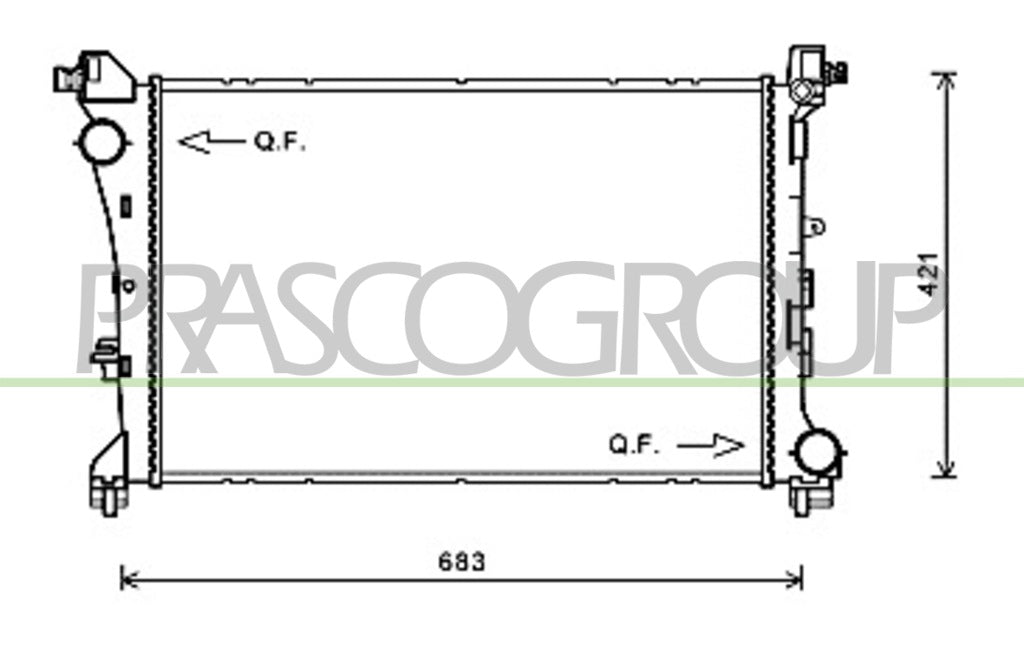 radiatore fiat 500 l 2012 2017 ft040r002