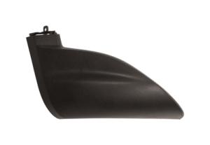 spoiler destro paraurti anteriore nero goffrato fiat 500 x city look 2015 2018 ft0601803