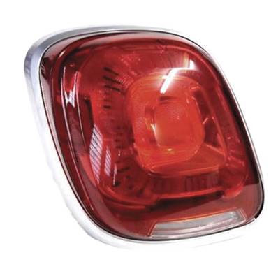 fanale posteriore sinistro senza portalampada bordo satinato fiat 500 x city look 2015 2018 ft0604164
