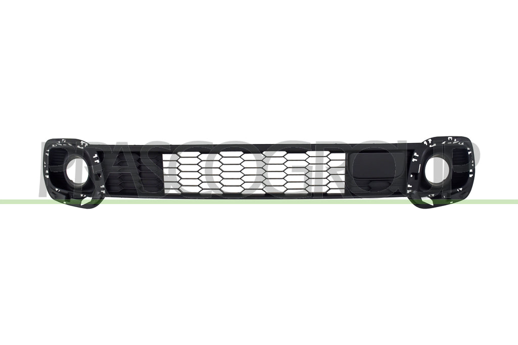 griglia paraurti anteriore centrale inferiore nera goffrata per active cruise control fiat 500xsport 2019 2023 ft0652101