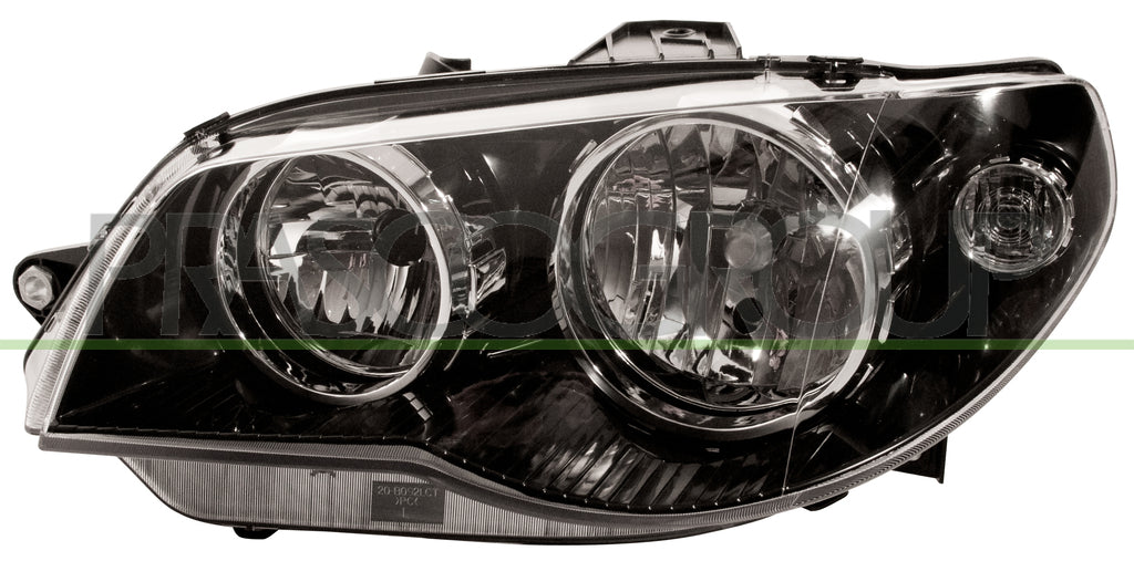 proiettore sinistro h7 h7 elettrico con motore nero fiat palio albea strada pick up 2005 2012 ft1144914