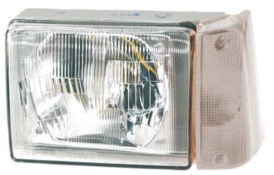proiettore asimmetrico sinistro h5 elettrico senza motore con fanale bianco fiat panda 1986 2003 ft1214814