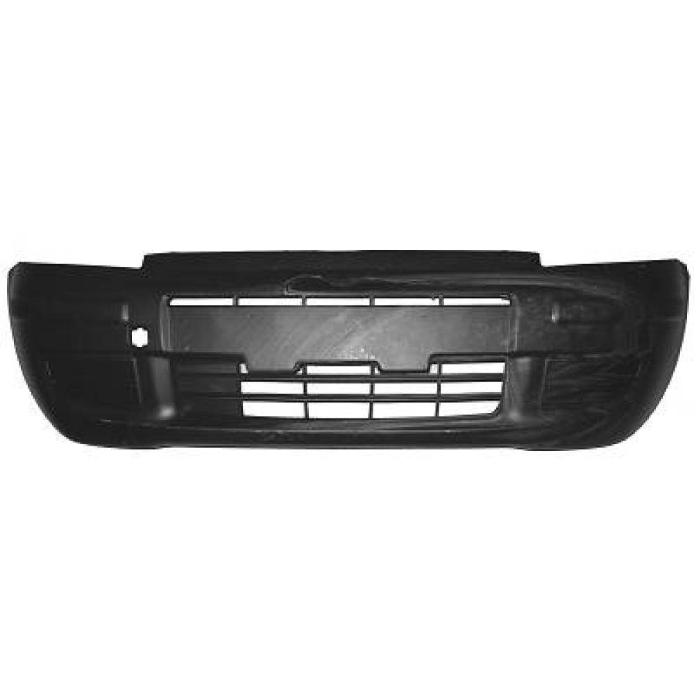 paraurti anteriore nero goffrato senza sede fendi fiat panda 2003 2011 ft1221001