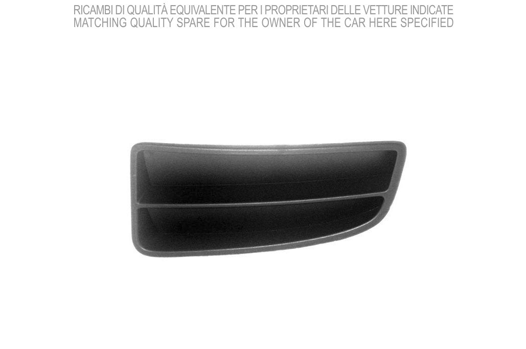 griglia sinistra paraurti anteriore nera fiat panda 2003 2011 ft1222124