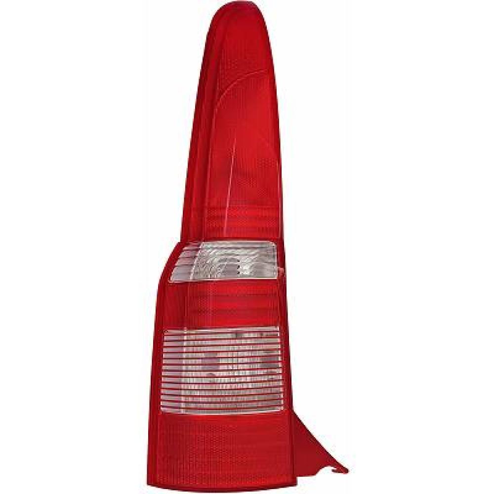 fanale posteriore sinistro senza portalampada corpo rosso fiat panda 2003 2011 ft1224154