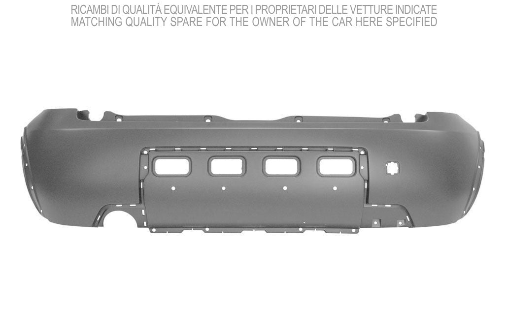 paraurti posteriore con primer fiat panda climbing 4x4 natural power 2009 2011 ft1231051