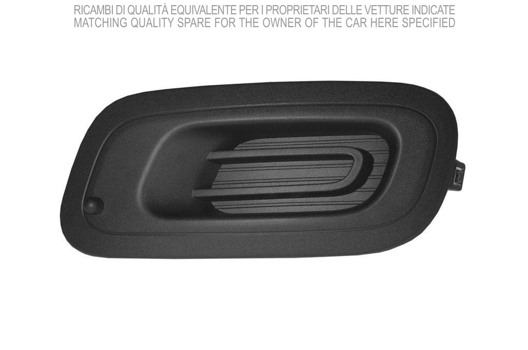 griglia sinistra paraurti anteriore nera fiat panda 2012 ft1242124