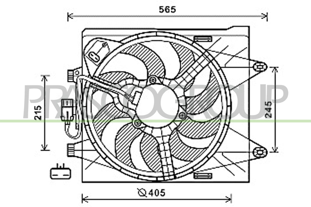 ventola fiat panda 2012 ft124f004