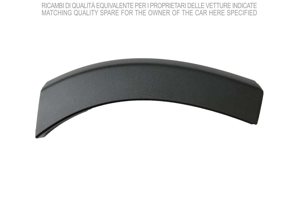 parafanghino posteriore sinistro parte posteriore nero goffrato fiat panda trekking climbing 4x4 2013 ft1251574