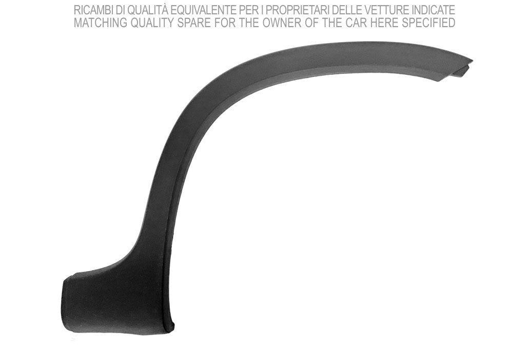parafanghino posteriore sinistro nero goffrato fiat panda trekking climbing 4x4 2013 ft1251584