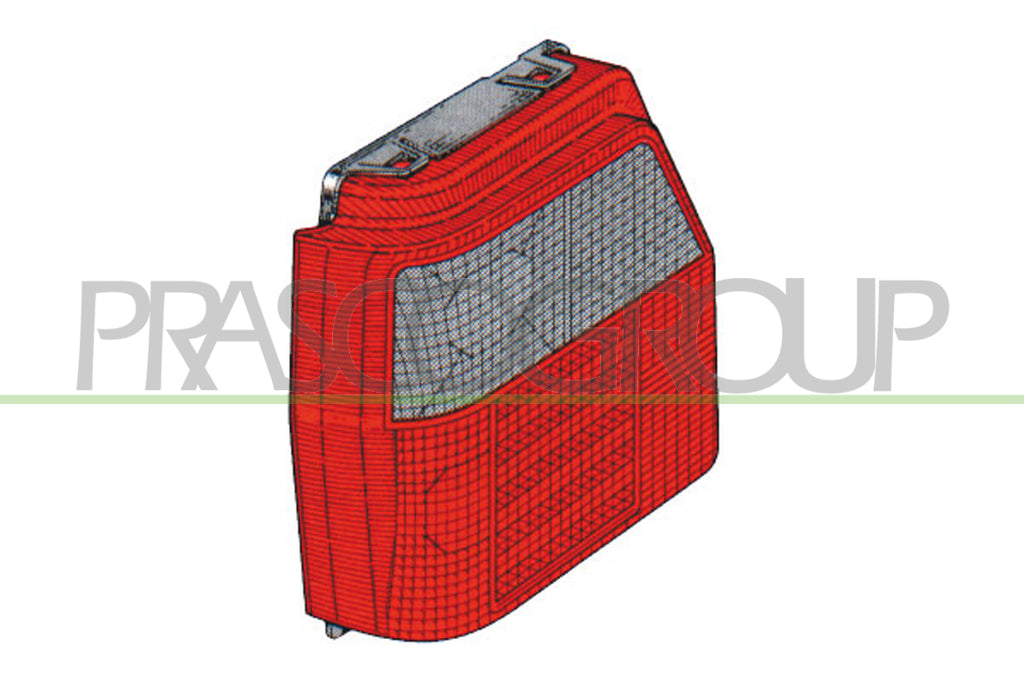 fanale posteriore destro con portalampada fiat uno 1989 1995 ft1294053