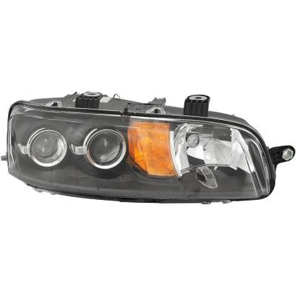 proiettore destro h1 h1 h3 elettrico senza motore mod 01 fiat punto 1999 2003 ft1334933