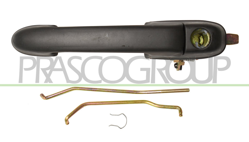 maniglia anteriore destra esterna nera con foro nottolino fiat marea 1996 2007 ft1378001