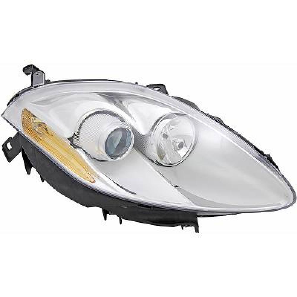 proiettore destro h1 h1 elettrico cromato con motore fiat bravo 2007 2014 ft1384903