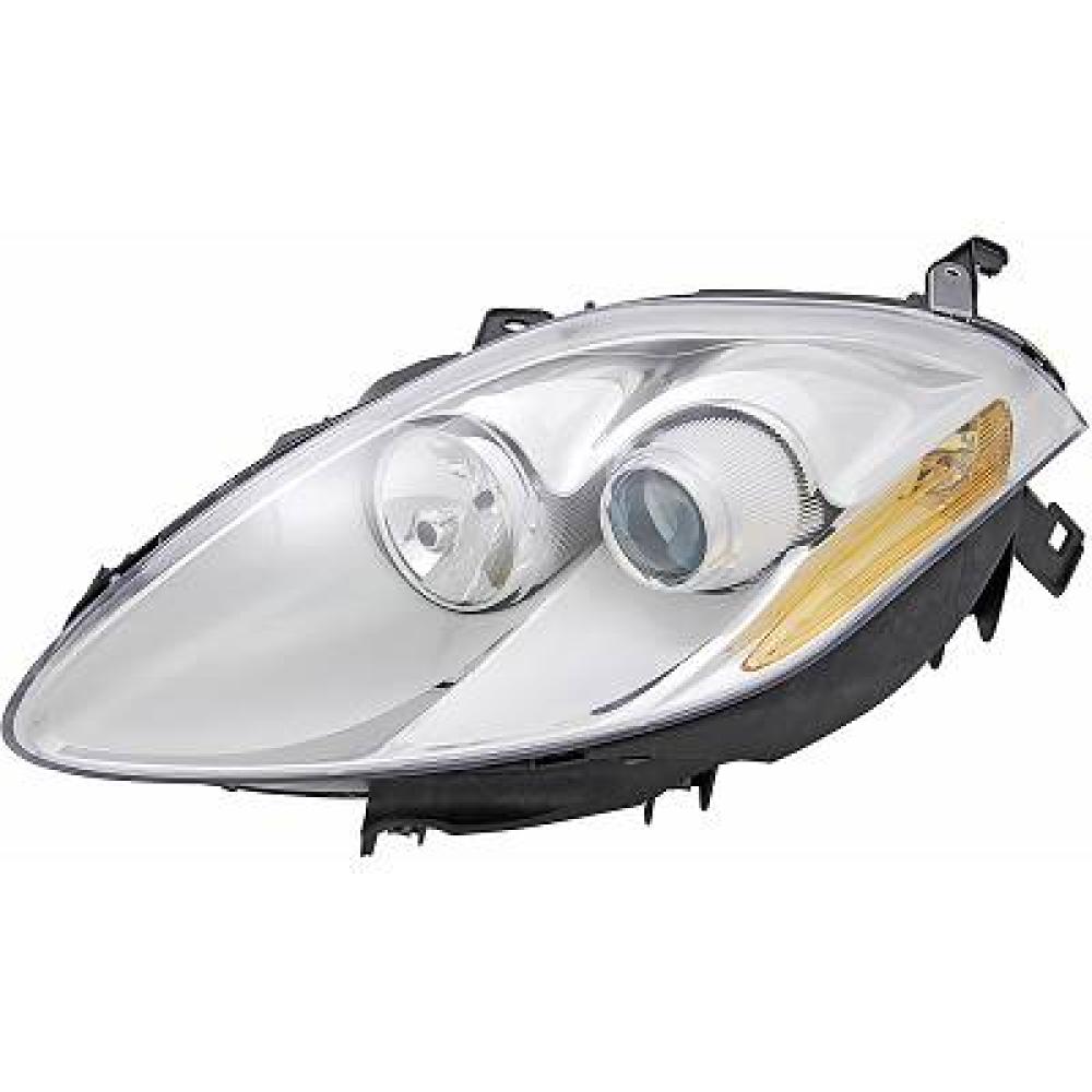 proiettore sinistro h1 h1 elettrico cromato con motore fiat bravo 2007 2014 ft1384904